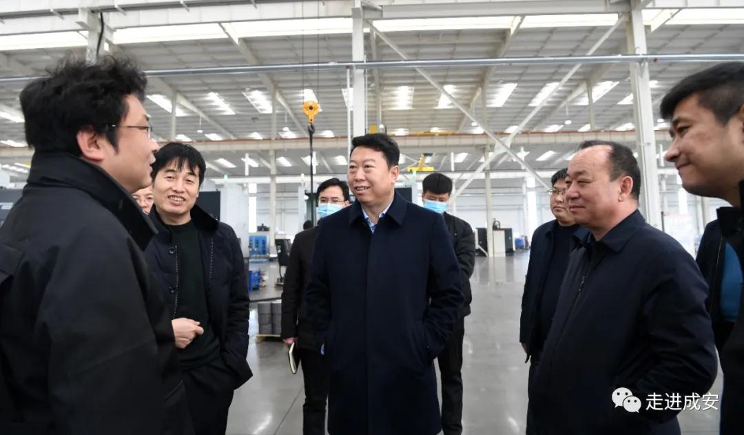 政府县长刘金仓调研项目建设_成安县人民政府