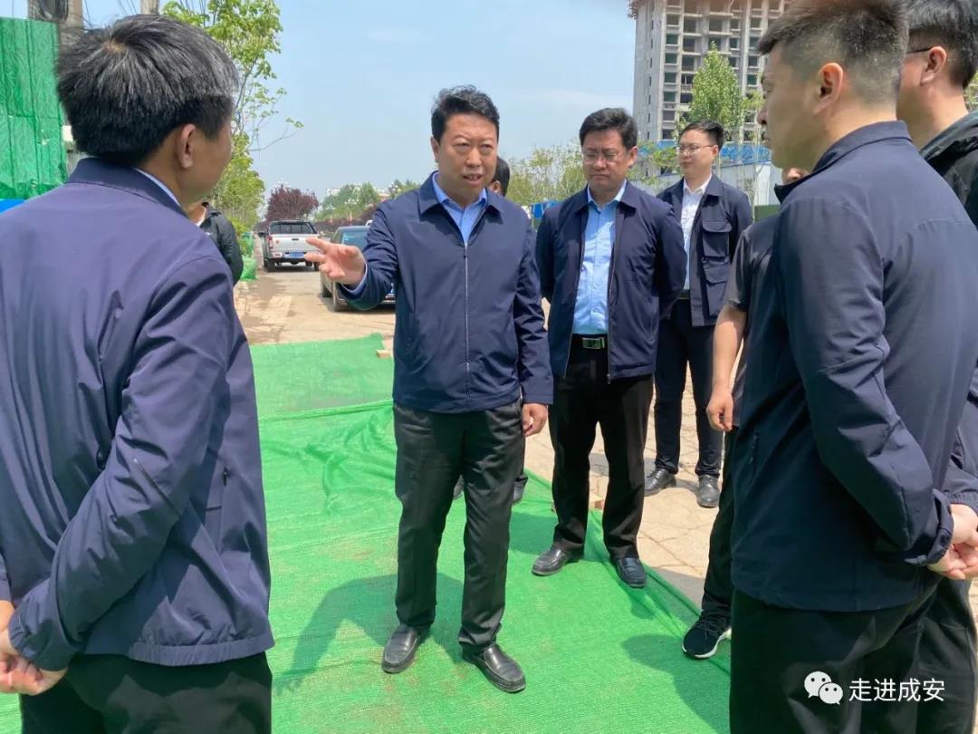 刘金仓调研项目建设学校建设和雨污分流等项重点工作