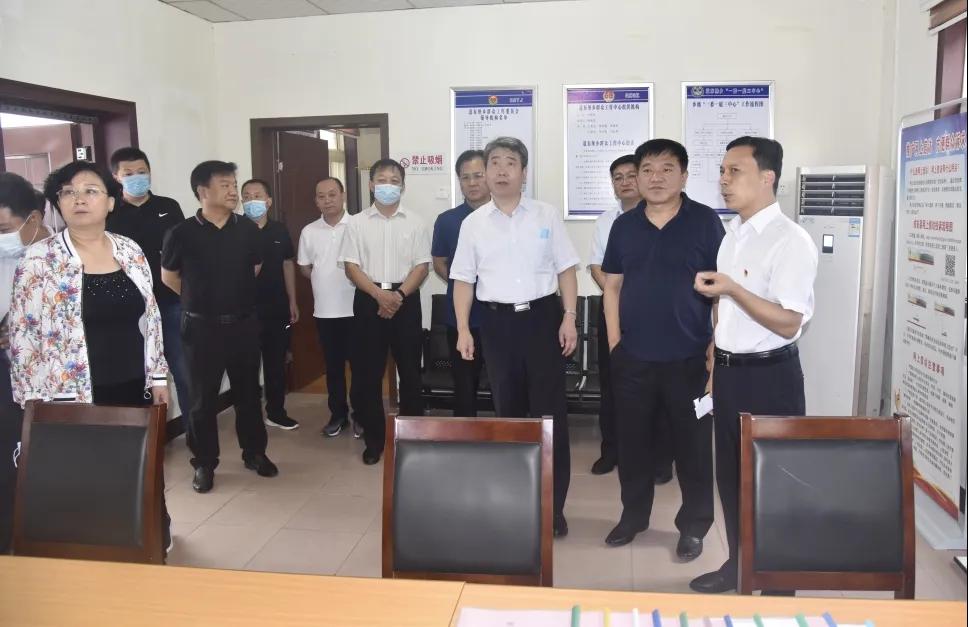 邢台市考察团一行到成安学习考察